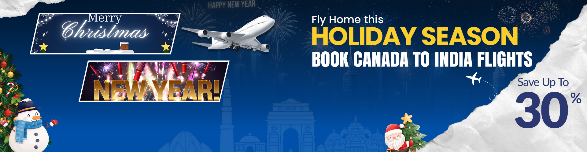 flights to India for Holidays